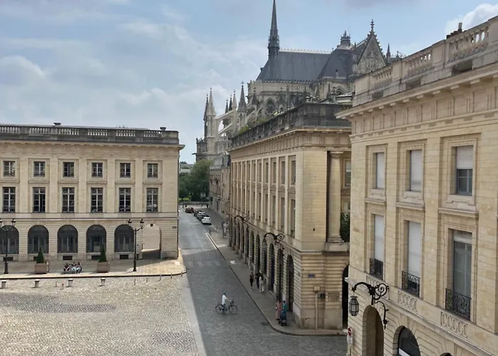 Royal Home, Hypercentre Reims Avec Vue Cathedrale